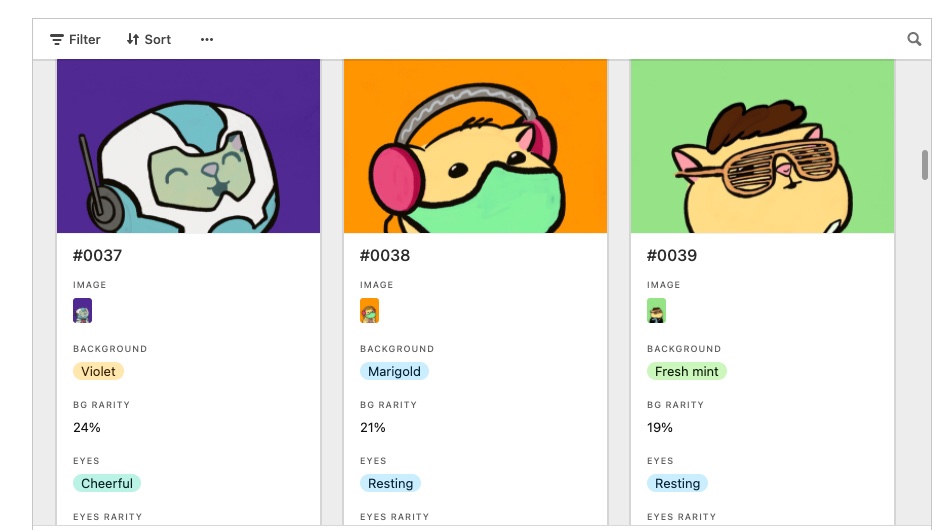 rarity tool