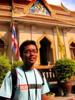 outside temple