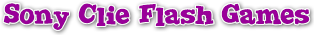 Sony Clie Flash Games